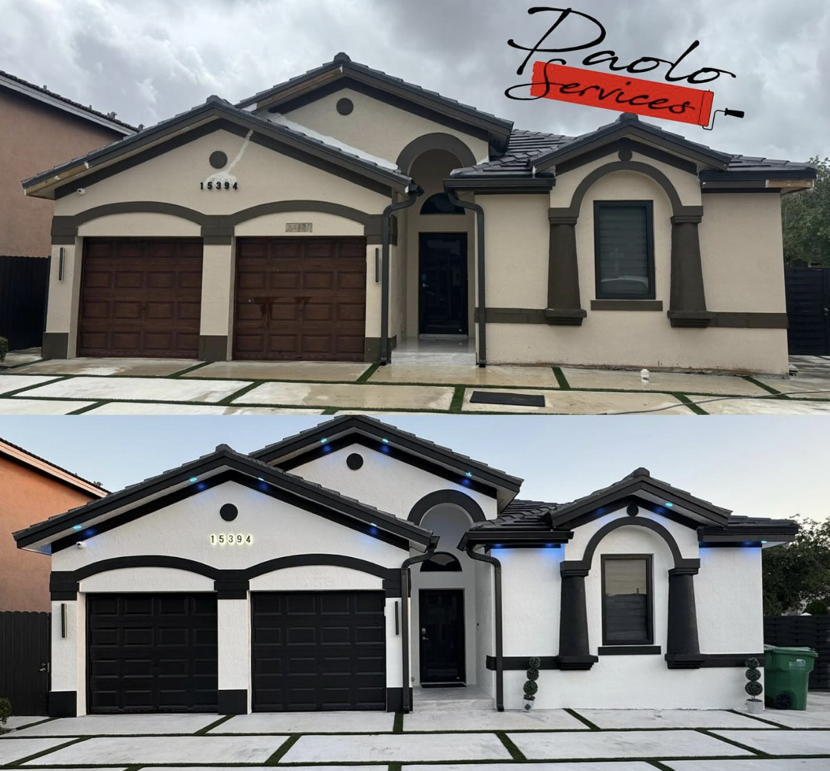 Before and After Paint Job